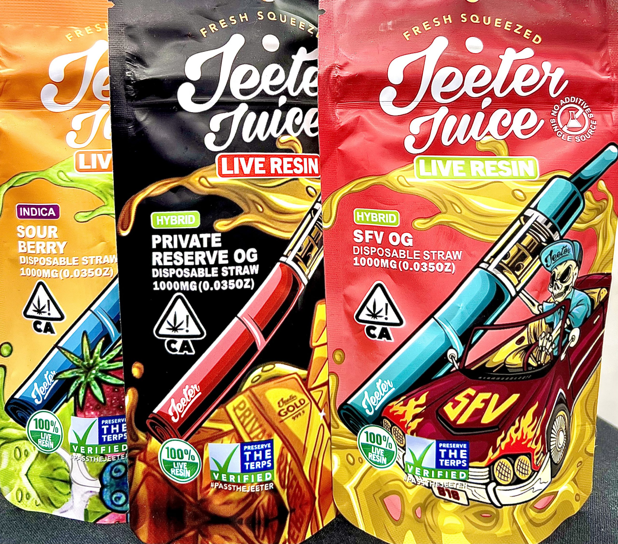 Jeeter Juice Live Resin vape pen