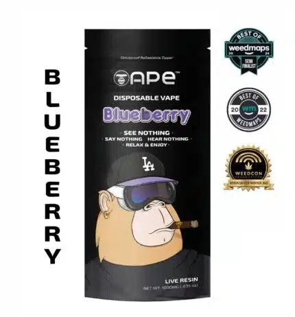 BLUEBERRY APE VAPE