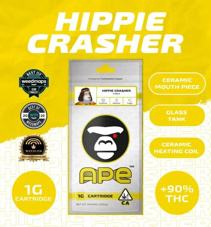 hippie crasher vape by ape