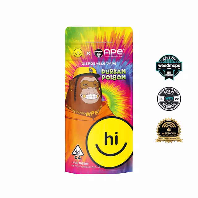 SUPER SILVER HAZE VAPE HI APE